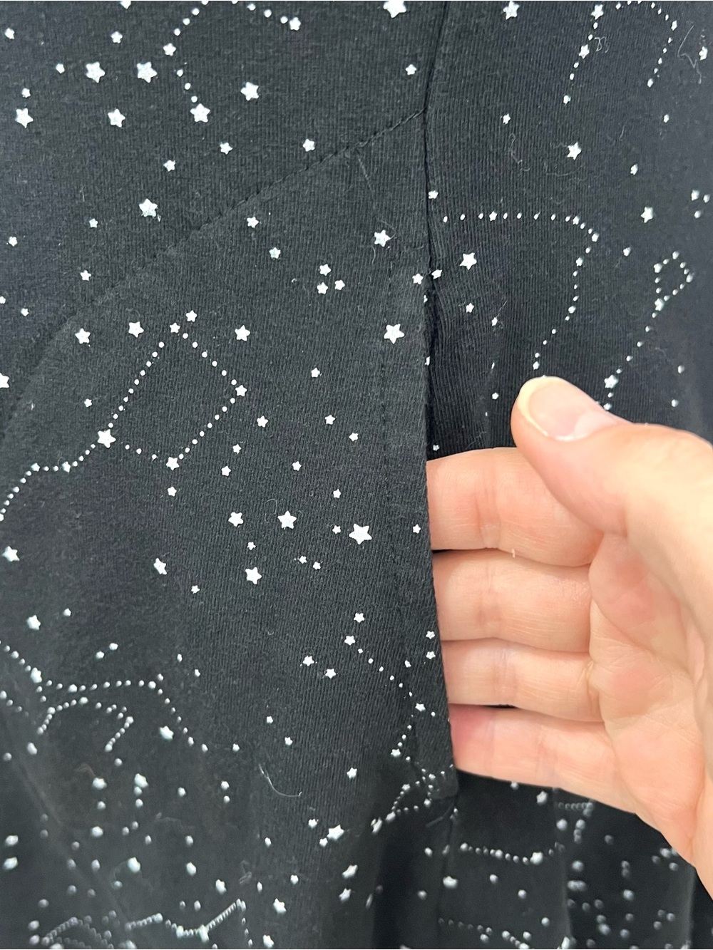 Effie’s Heart Retro Galaxy Constellation Pocket Skater Tunic Top Swing Dress - Picture 6 of 13